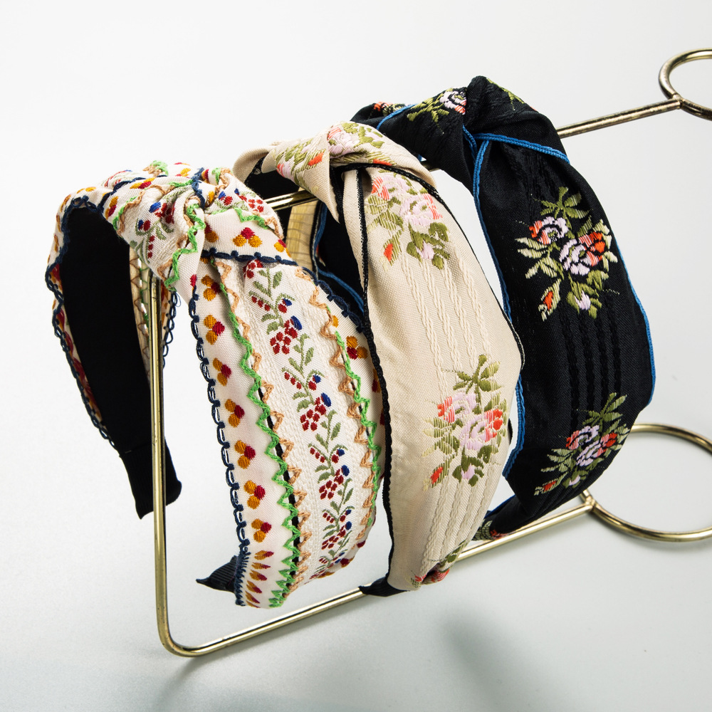 Embroidery Knot - Nuova fascia per capelli in stile
