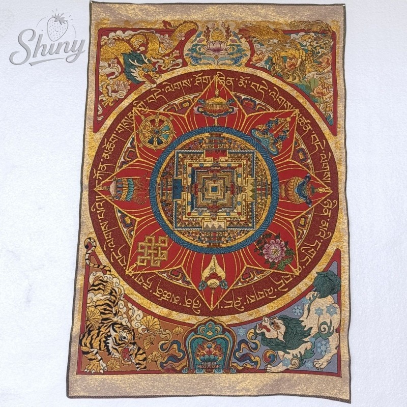 Embroidery Floss - 35,4′′ Otto Tesori Mandala Broccato Tangka