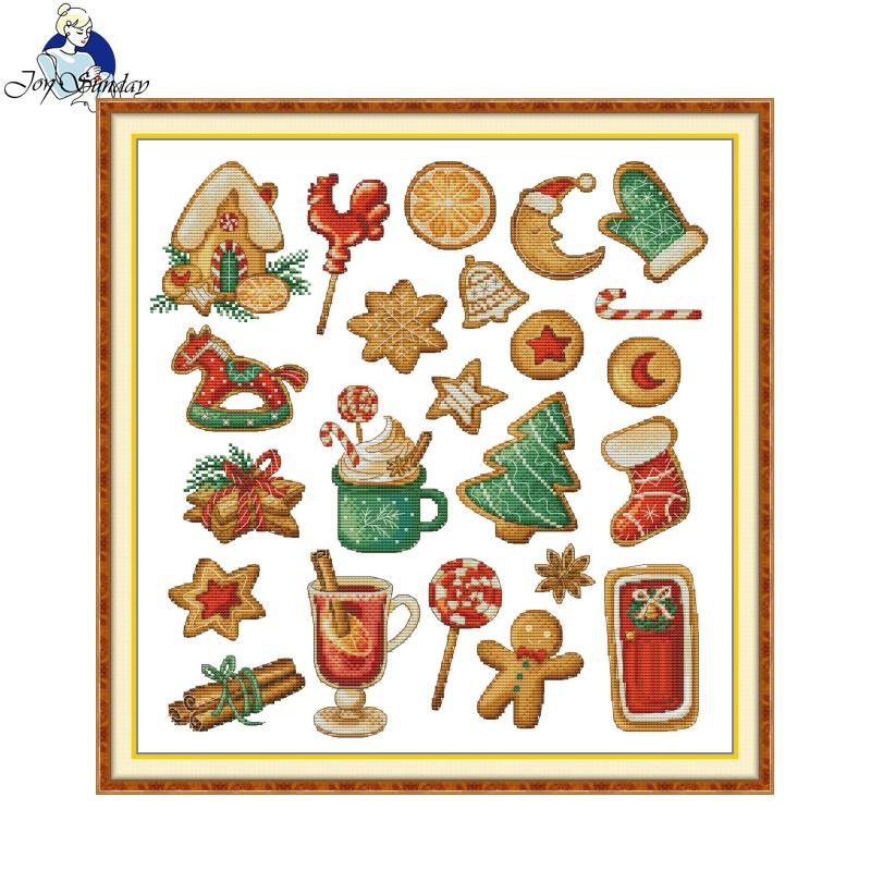 Embroidery Xmas Ornaments - Kit per Punto Croce: Galleria Fotografica