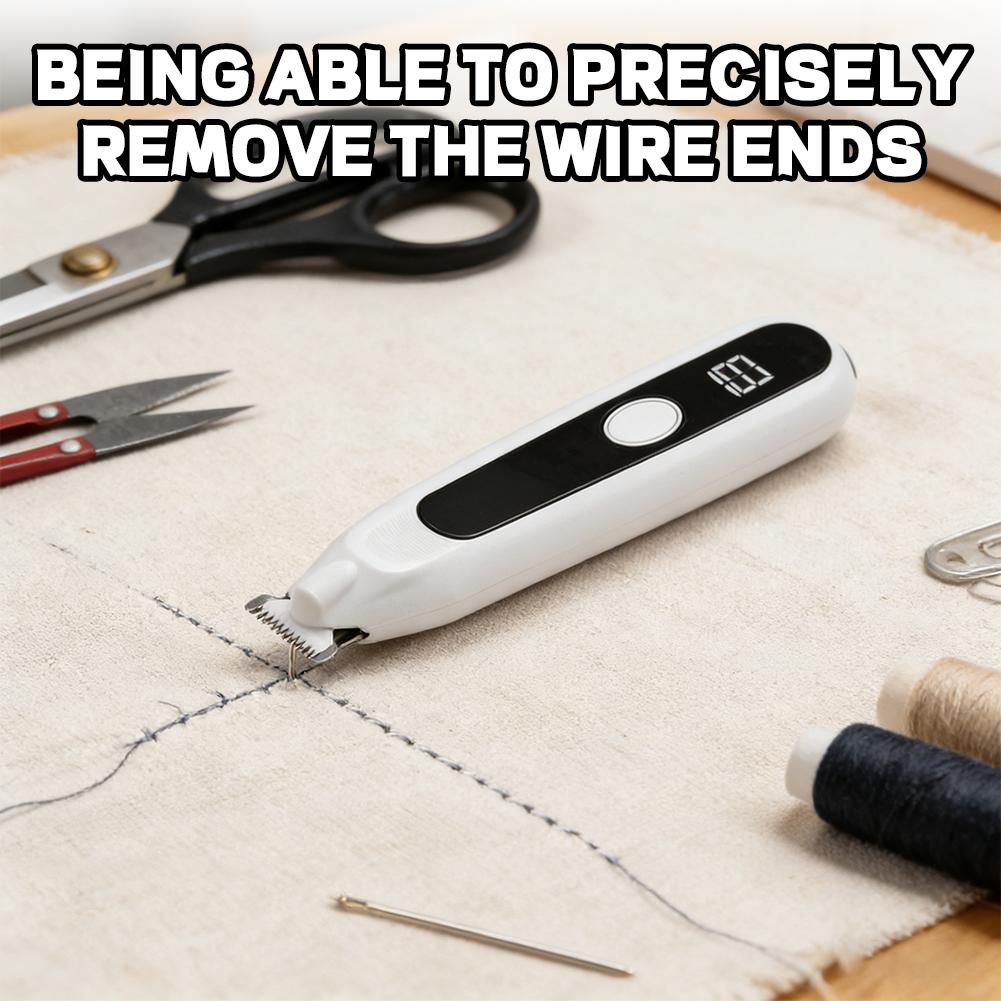 Embroidery Removal Tool - Sfilacciatore Elettrico Professionale per Ricamo e