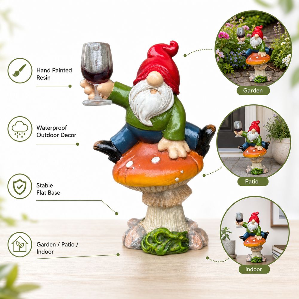 Nuova Statua di Gnomo da Giard - Embroidery Garden recensione e prezzo