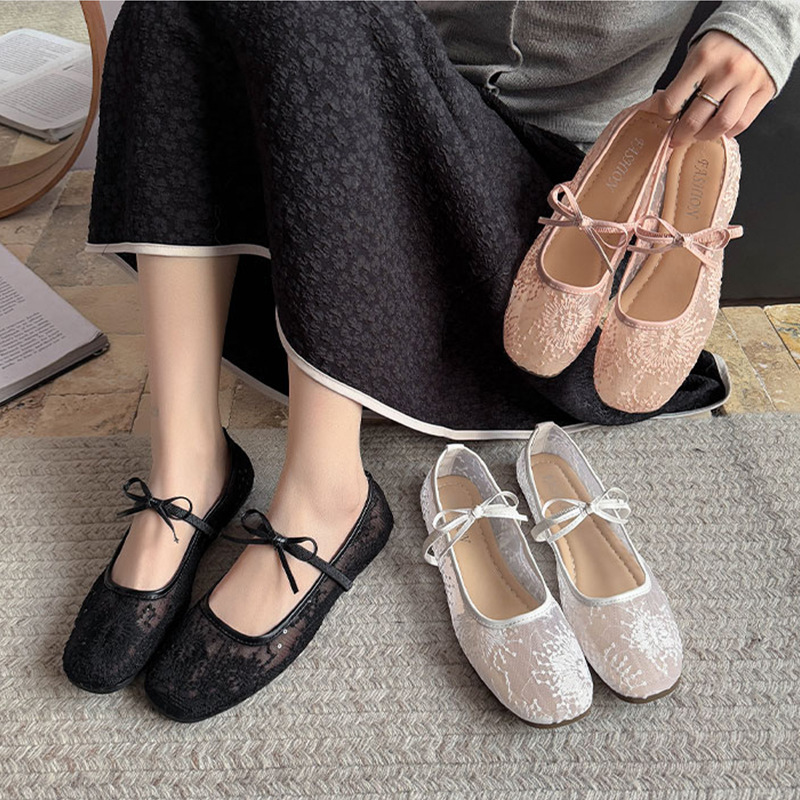 Scarpe basse da balletto delic - Embroidery Canvas recensione e prezzo