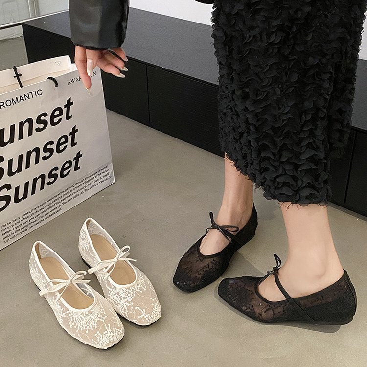 Scarpe basse da balletto delic - Embroidery Canvas recensione e prezzo