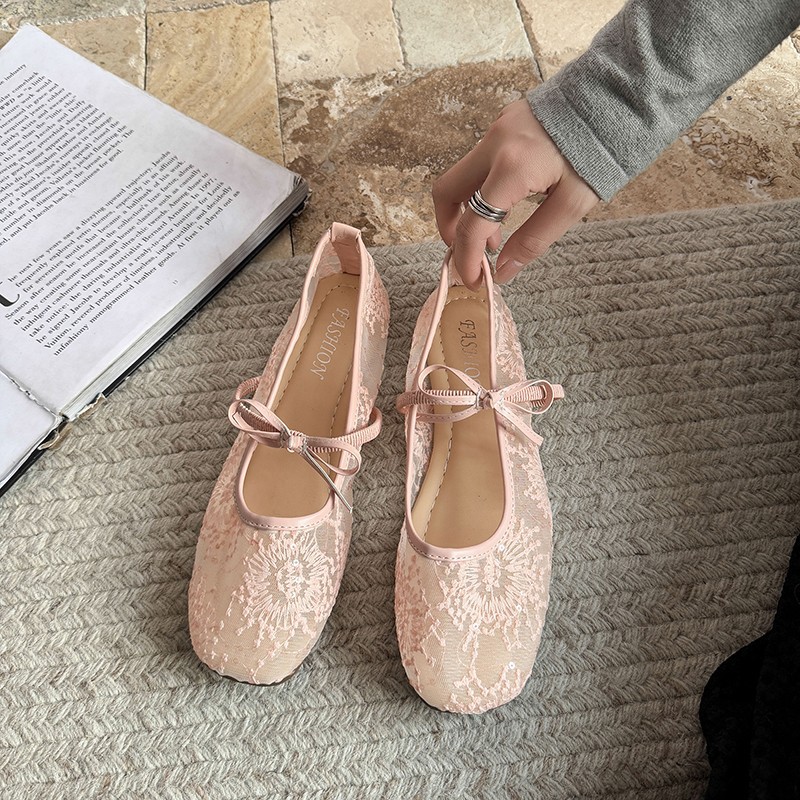 Scarpe basse da balletto delic - Embroidery Canvas recensione e prezzo