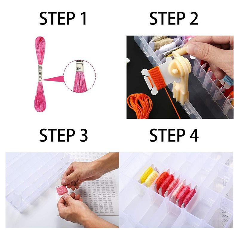 PORK-Floss Scatola Organizzatr - Embroidery Removal Tool recensione e prezzo