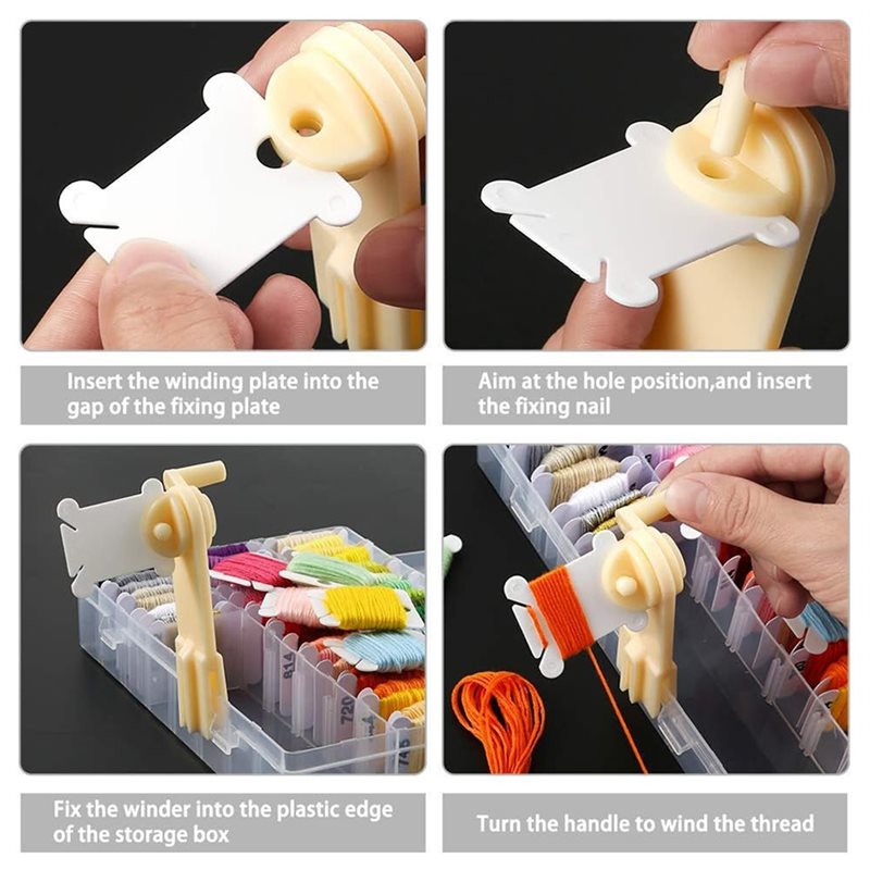 PORK-Floss Scatola Organizzatr - Embroidery Removal Tool recensione e prezzo