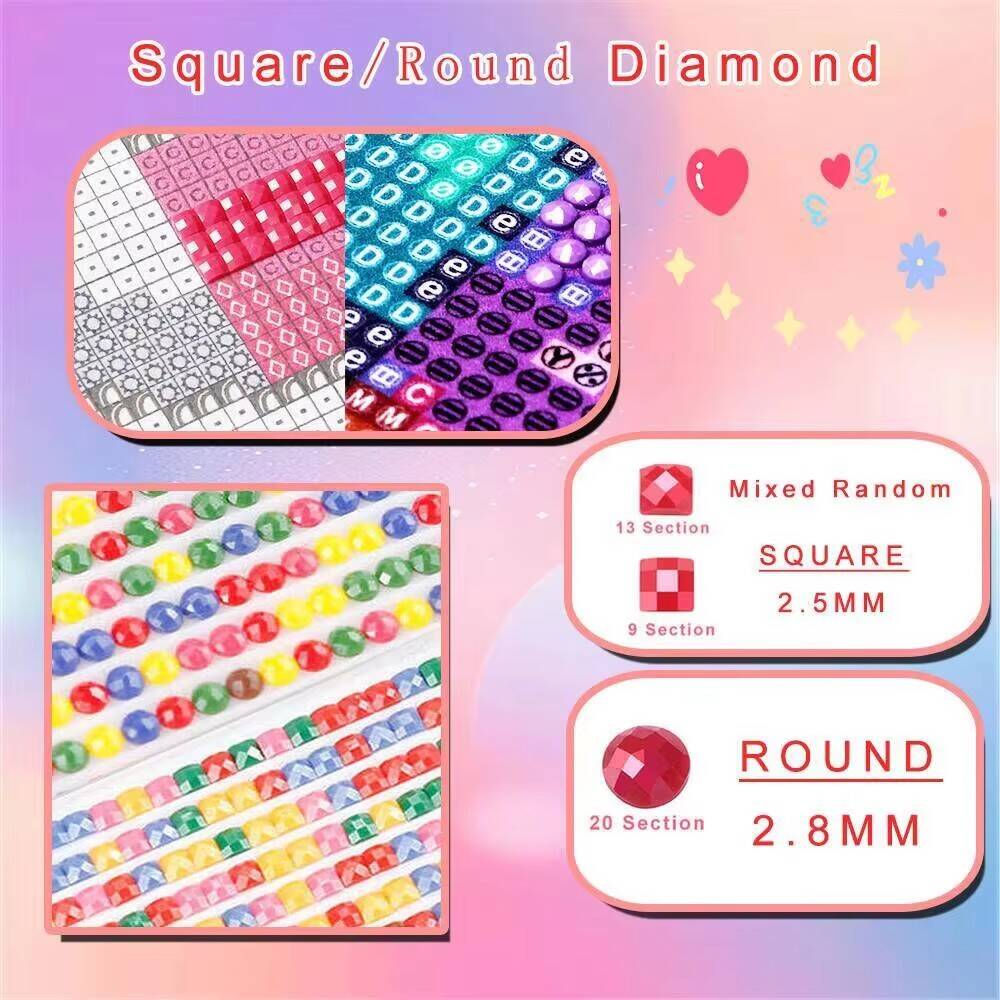 HUACAN Full Drill Diamond Pain - Embroidery Rose Stitch recensione e prezzo