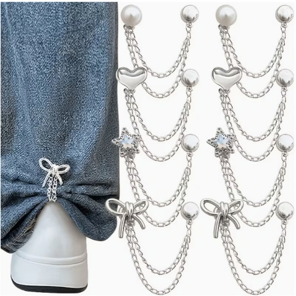 8 fermagli per pantaloni con c - Embroidery Knot recensione e prezzo