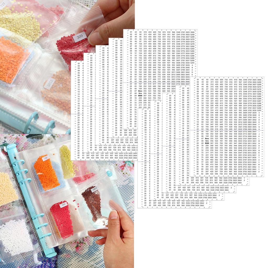 Adesivi numerati in carta, pic - Embroidery Floss recensione e prezzo
