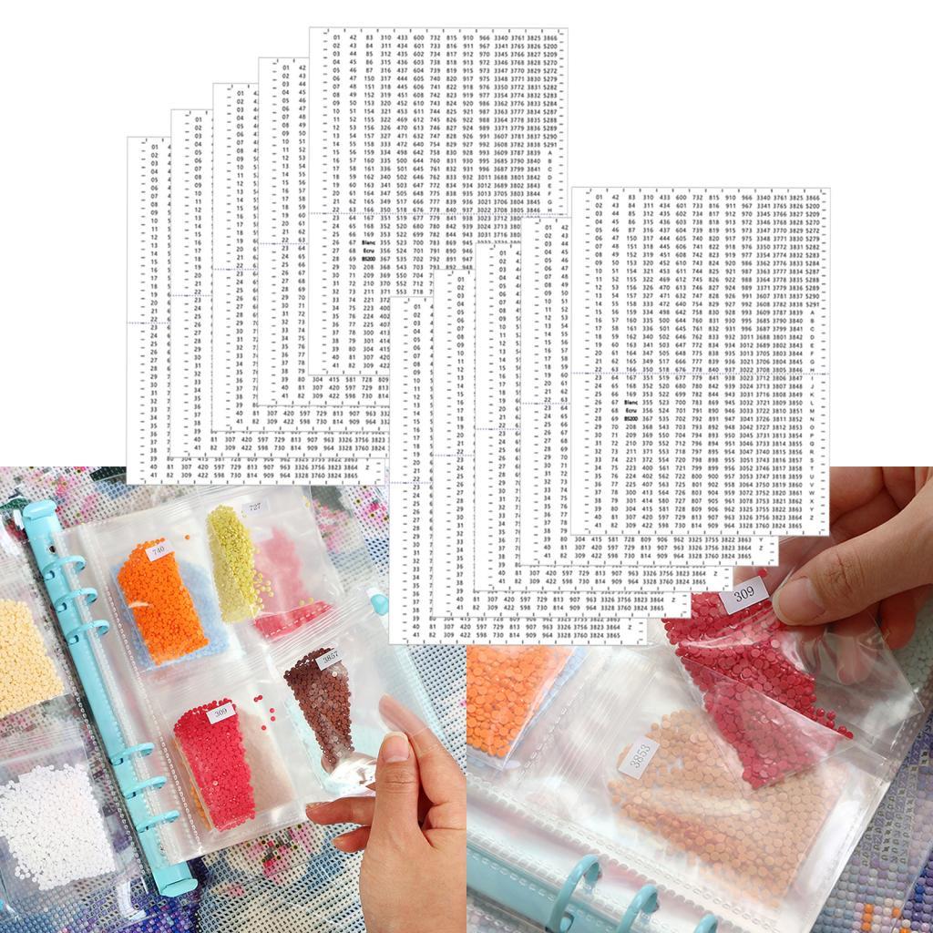 Adesivi numerati in carta, pic - Embroidery Floss recensione e prezzo