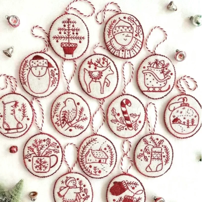 Kit di Ricamo Natalizio per Pr - Embroidery Xmas Ornaments recensione e prezzo