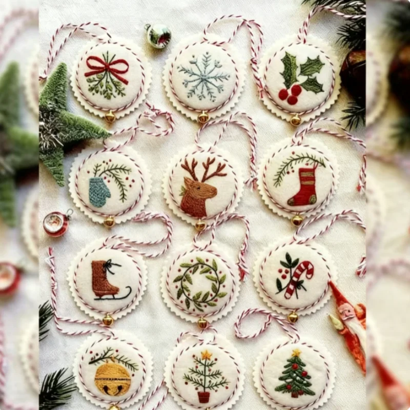 Kit di Ricamo Natalizio per Pr - Embroidery Xmas Ornaments recensione e prezzo