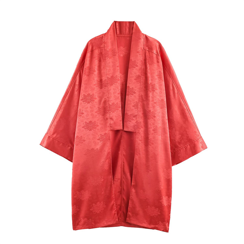 Kimono da donna in raso jacqua - Embroidery Origin recensione e prezzo