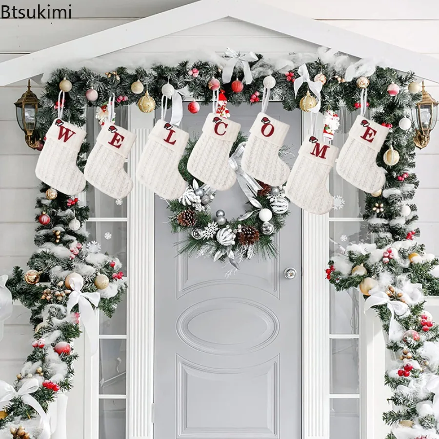 Calze a maglia con ricamo a te - Embroidery Xmas Ornaments recensione e prezzo