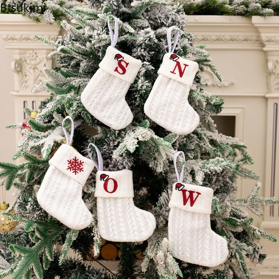 Calze a maglia con ricamo a te - Embroidery Xmas Ornaments recensione e prezzo