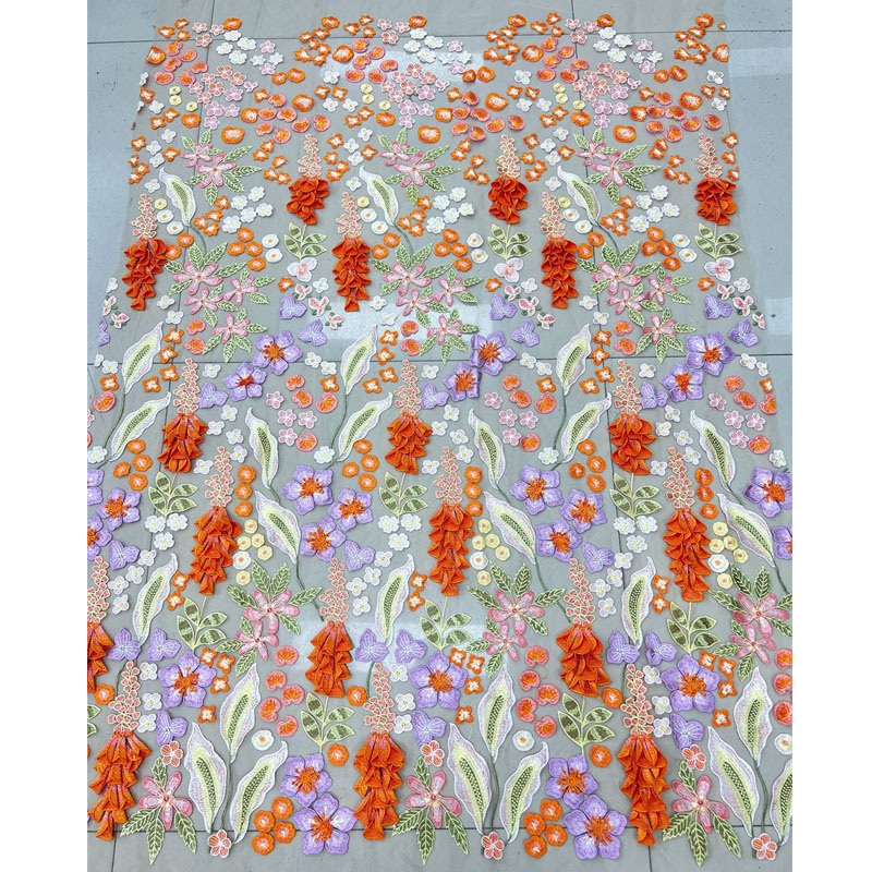 Tessuto ricamato per abito da  - Embroidery Yellow Dress recensione e prezzo