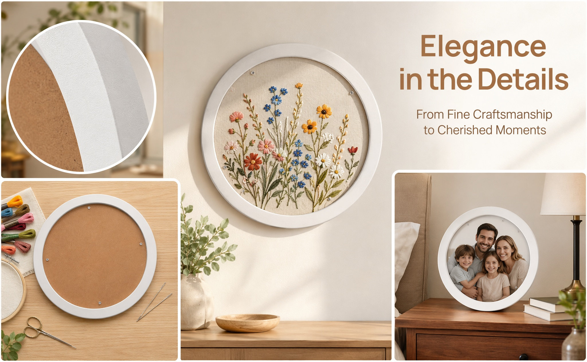 Cornice circolare da 14 pollic - Embroidery Canvas recensione e prezzo