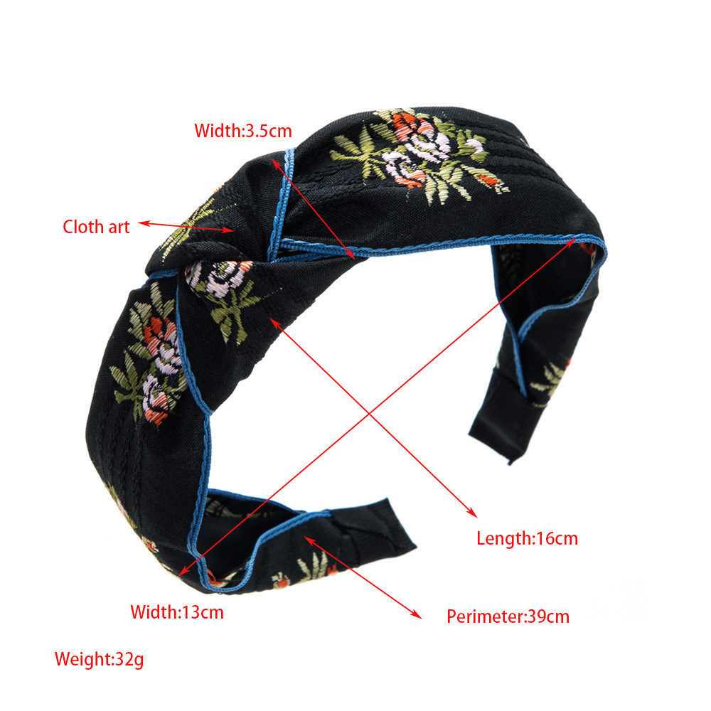 Nuova fascia per capelli in st - Embroidery Knot recensione e prezzo