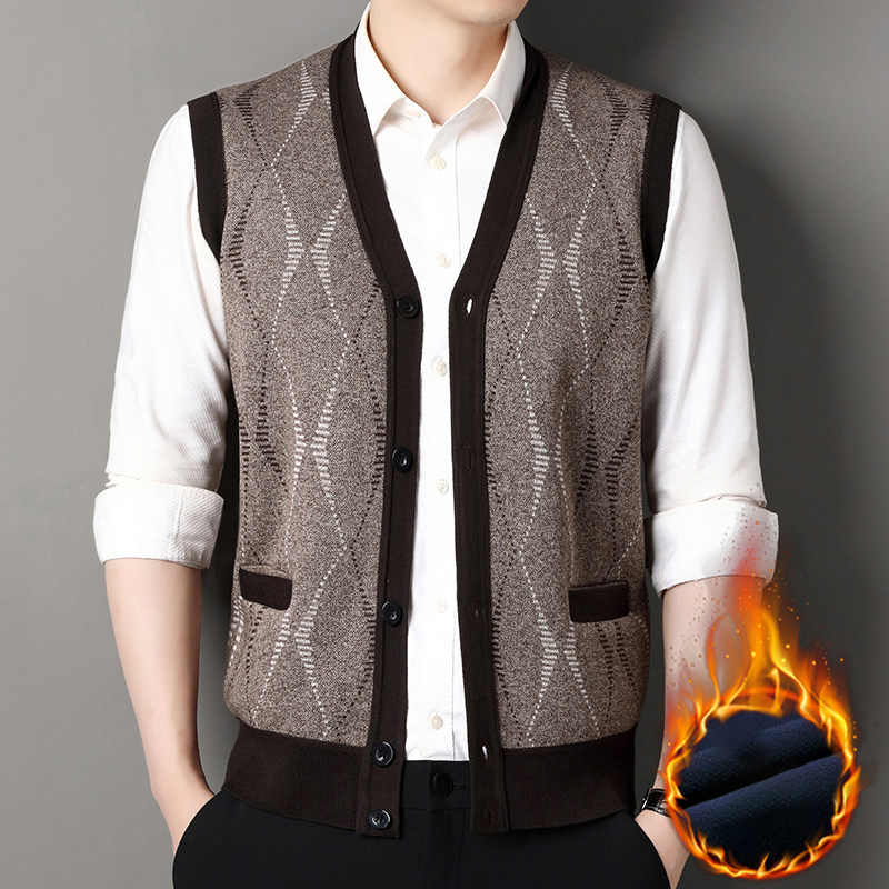 Gilet maglione Cardigan da uom - Embroidery Vest recensione e prezzo