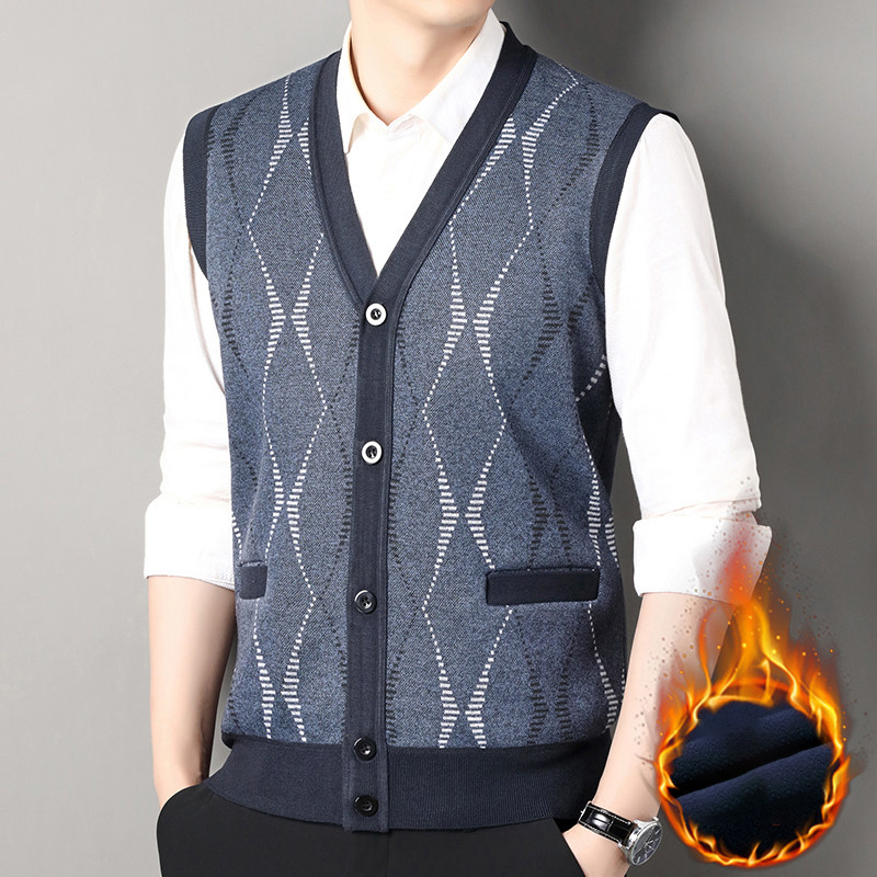 Gilet maglione Cardigan da uom - Embroidery Vest recensione e prezzo