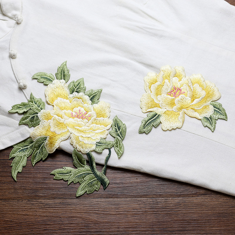 1 paio di applicazioni ricamat - Embroidery Yellow Dress recensione e prezzo