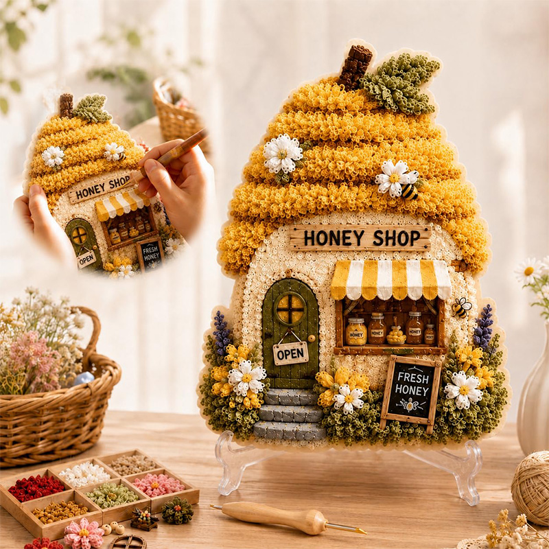 Kit Fai-da-Te Casa dei Funghi  - Embroidery Origin recensione e prezzo