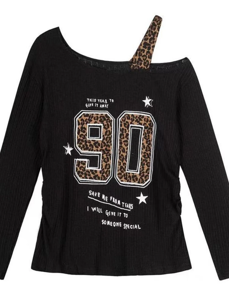 T-Shirt con Stampa Leopardata  - Embroidery Origin recensione e prezzo
