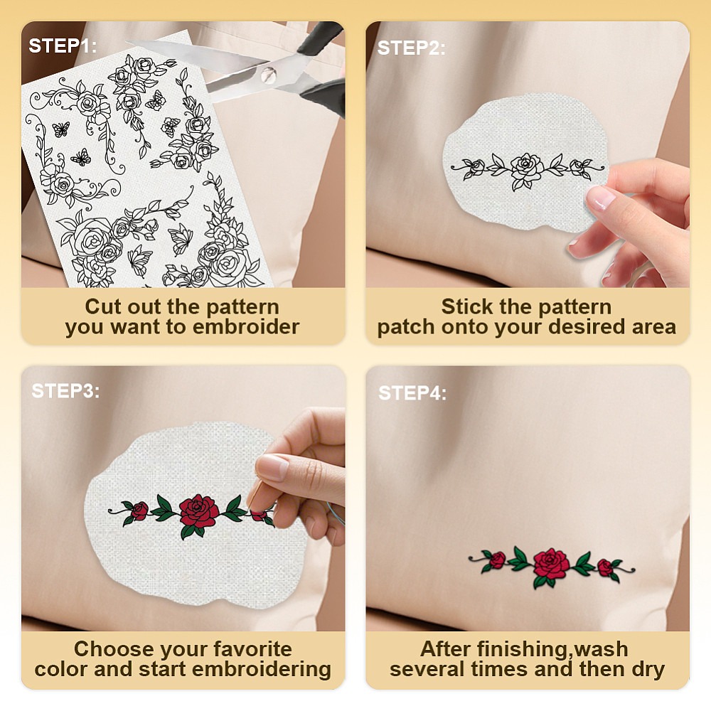 38 Pezzi di Stabilizzatori per - Embroidery Rose Stitch recensione e prezzo