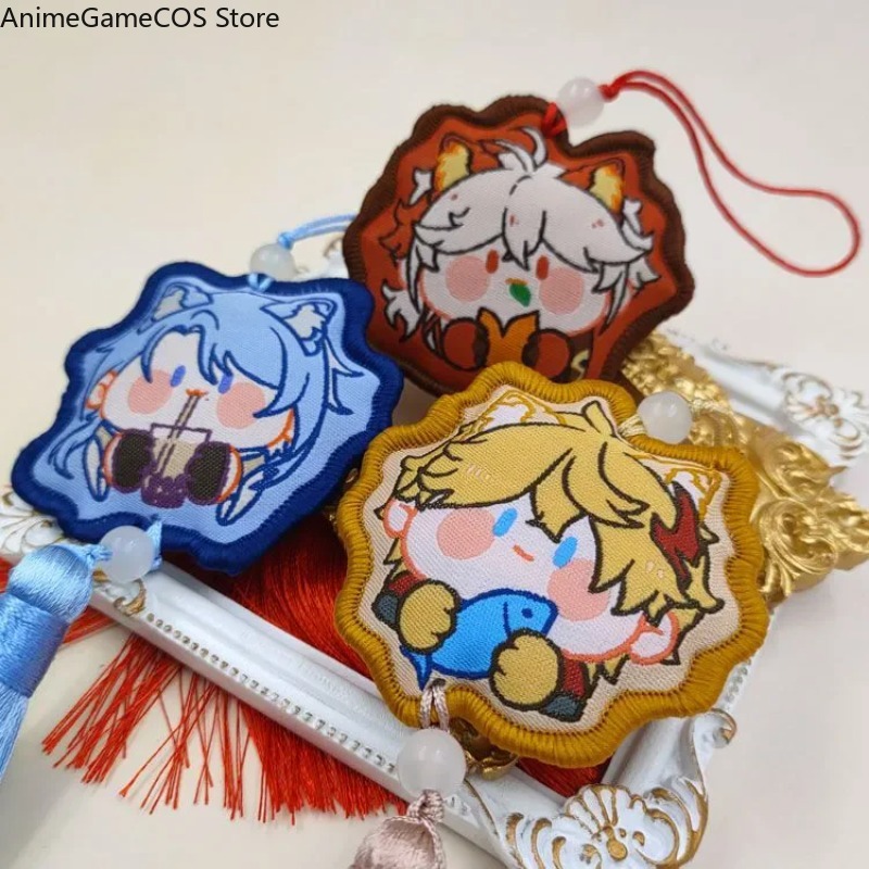 Anime Genshin Impact Tartaglia - Embroidery Xmas Ornaments recensione e prezzo