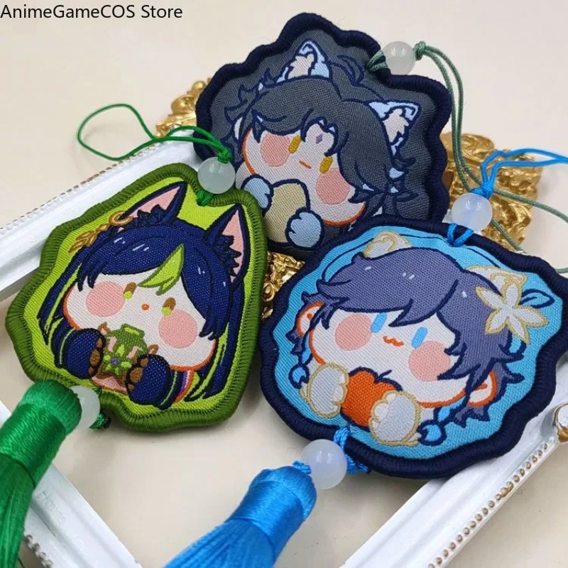 Anime Genshin Impact Tartaglia - Embroidery Xmas Ornaments recensione e prezzo