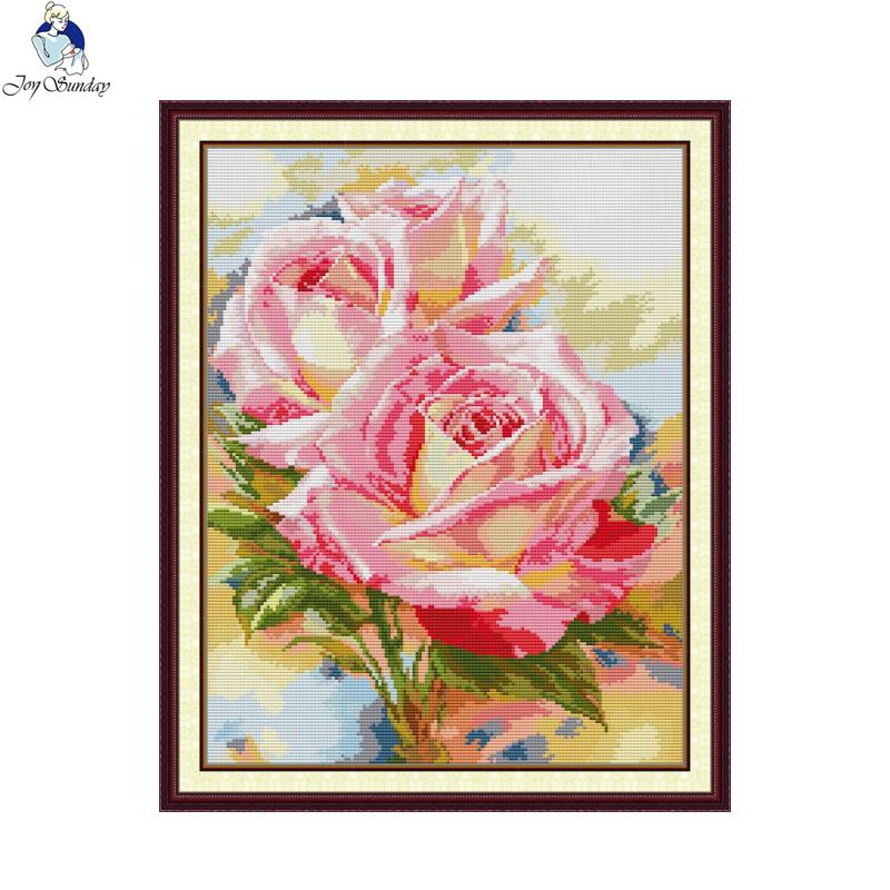 Joy Sunday Kit punto croce fai - Embroidery Rose Stitch recensione e prezzo