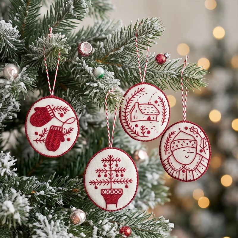 Kit di Ricamo Natalizio per Pr - Embroidery Xmas Ornaments recensione e prezzo