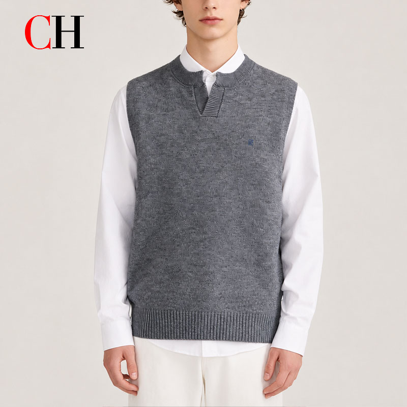 Gilet in maglia senza maniche  - Embroidery Vest recensione e prezzo