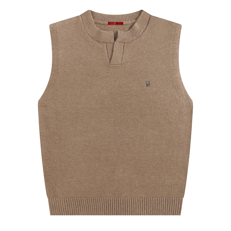 Gilet in maglia senza maniche  - Embroidery Vest recensione e prezzo