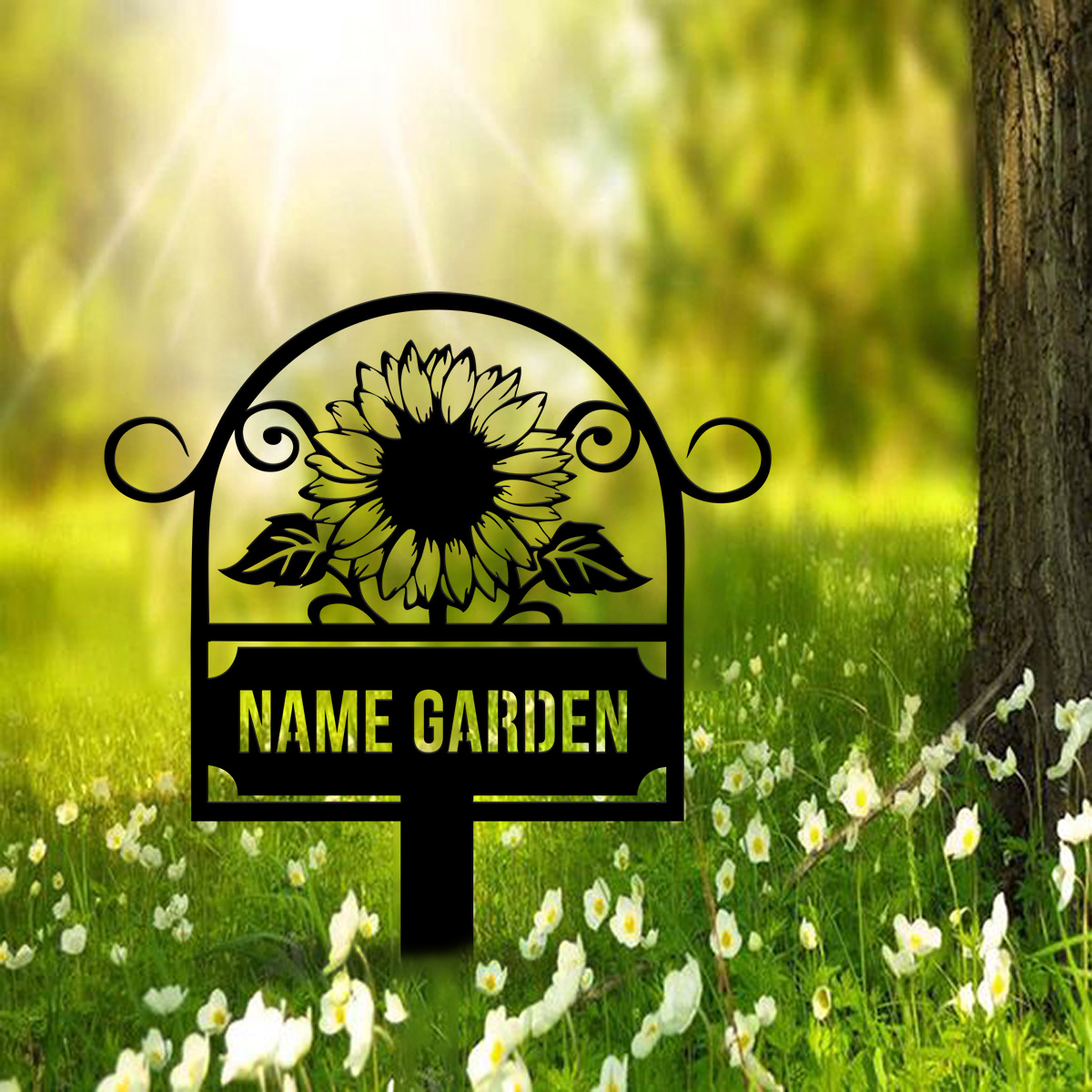 Cartello da giardino in metall - Embroidery Garden recensione e prezzo
