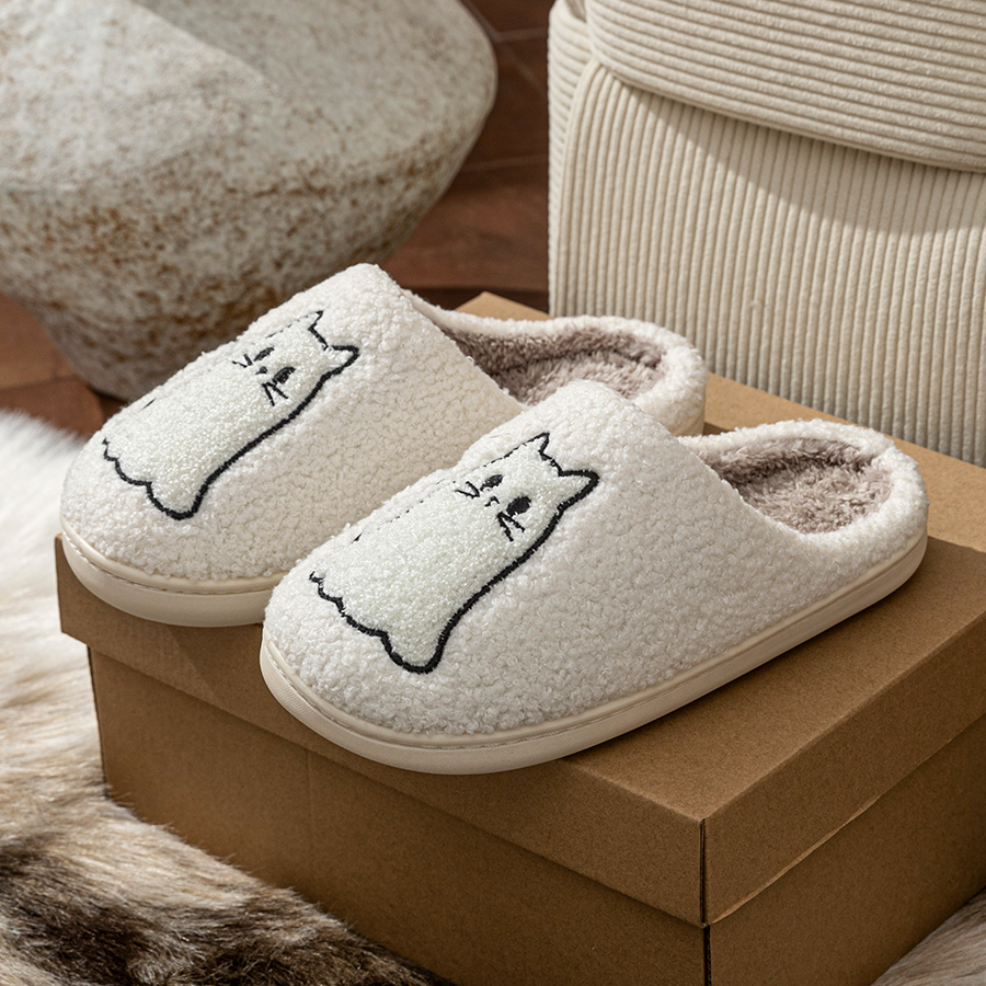 Moda carino linea gatto squisi - Embroidery Shoes recensione e prezzo