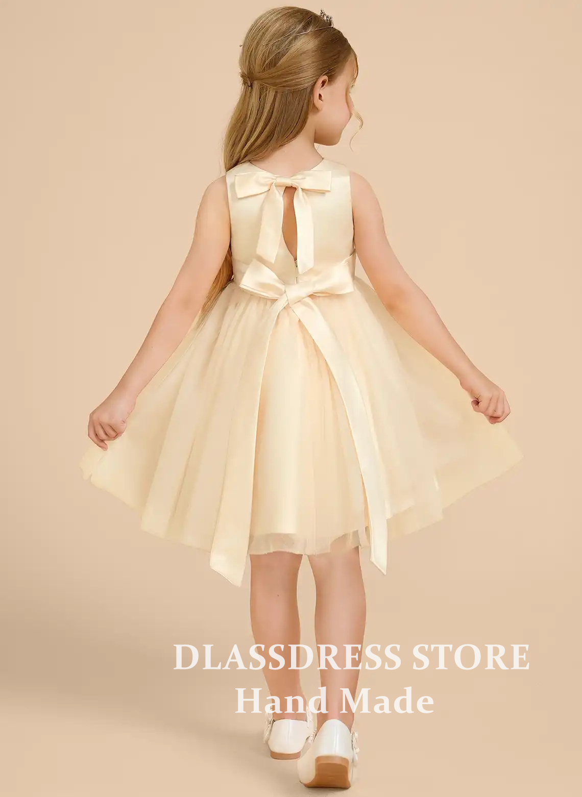 Abiti da Damigella in Tulle Gi - Embroidery Yellow Dress recensione e prezzo