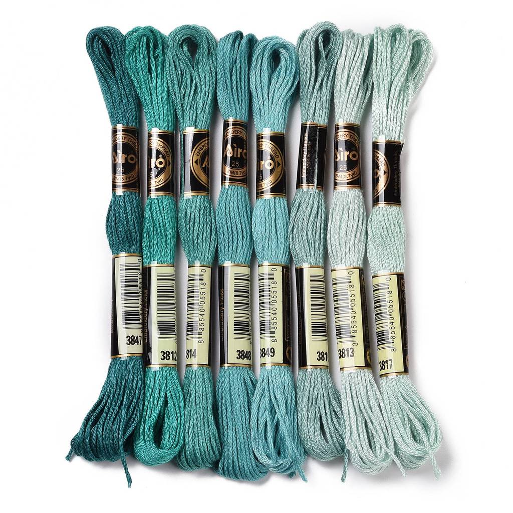 1 Set di 8 Gomitoli di Filo da - Embroidery Floss recensione e prezzo