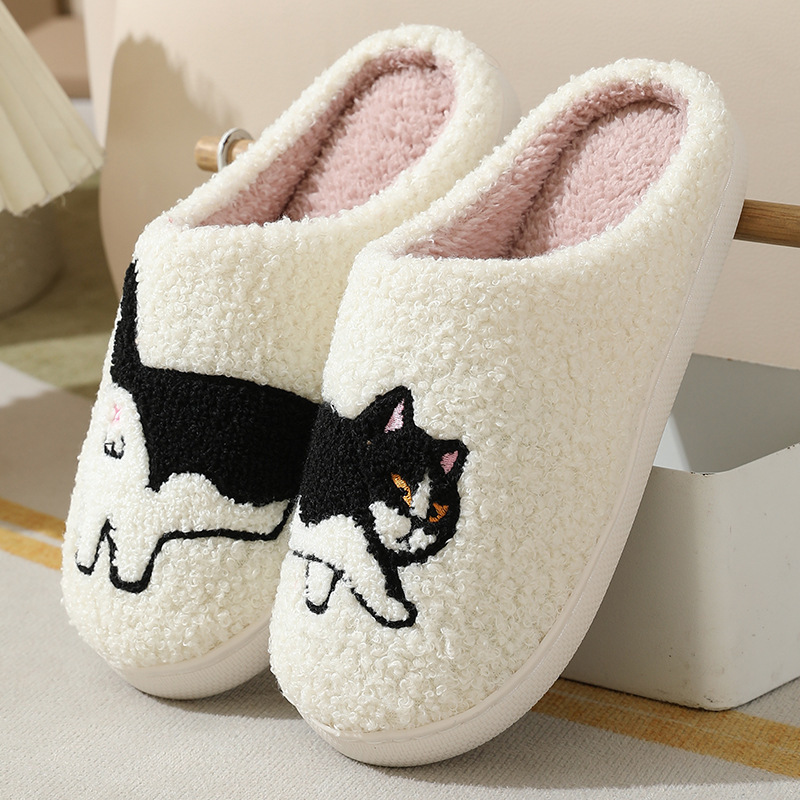 Pantofole da casa in peluche c - Embroidery Shoes recensione e prezzo