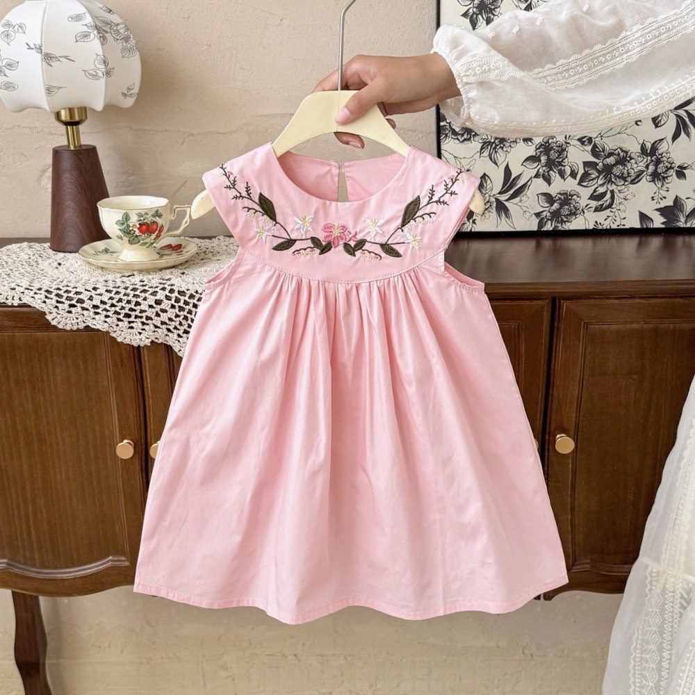 Abiti Estivi Casual per Bambin - Embroidery Yellow Dress recensione e prezzo