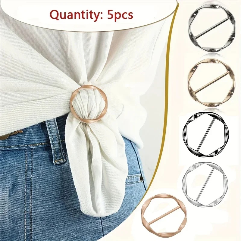 5 Pezzi Fibbia a Clip Rotonda  - Embroidery Knot recensione e prezzo